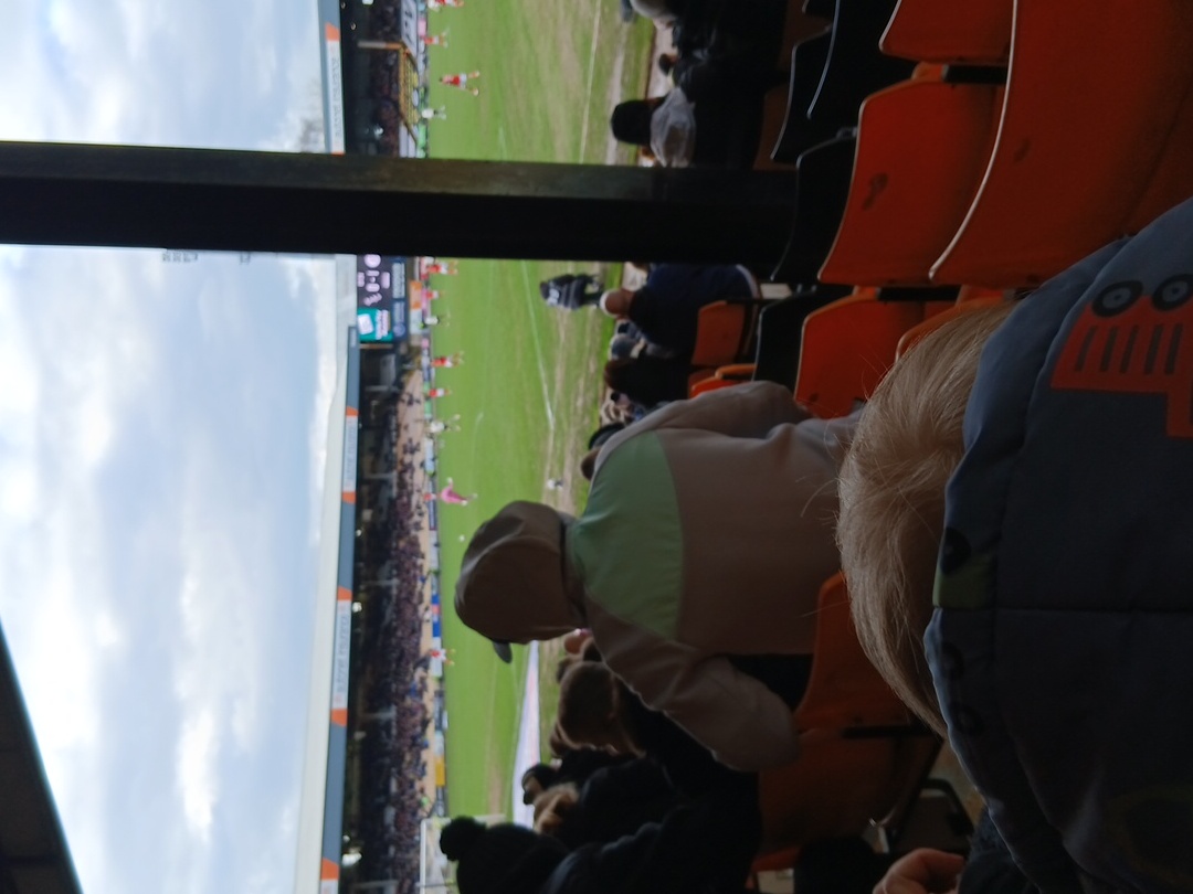 Going to the football has helped my mental health